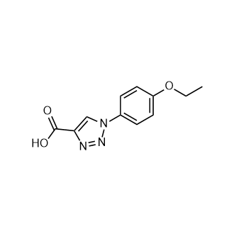 1-(4-ethoxyphenyl)-1H-1,2,3-triazole-4-carboxylicacid picture