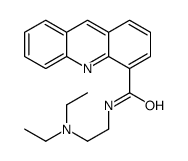 N-[2-(diethylamino)ethyl]acridine-4-carboxamide结构式