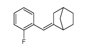 2-(2-fluorobenzylidene)bicyclo(2.2.1)heptane Structure