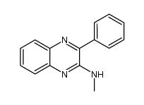 N-Methyl-3-phenyl-2-chinoxalinamin Structure