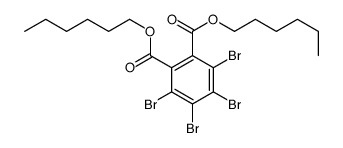 dihexyl 3,4,5,6-tetrabromobenzene-1,2-dicarboxylate结构式