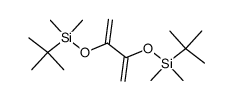 2,3-Bis(tert-butyldimethylsilyloxy)-1,3-butadien Structure