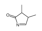 3,4-dimethyl-3,4-dihydropyrrol-2-one Structure