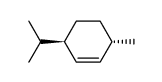 rel-(3R*,6S*)-3-Methyl-6-isopropyl-1-cyclohexene Structure