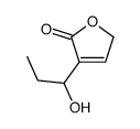 4-(1-hydroxypropyl)-2H-furan-5-one结构式