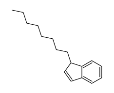 1-octyl-1H-indene结构式