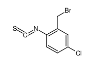 1-bromomethyl-5-chloro-2-isothiocyanatobenzene Structure