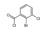 2-bromo-3-chlorobenzoyl chloride structure