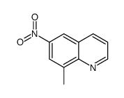 8-methyl-6-nitroquinoline结构式