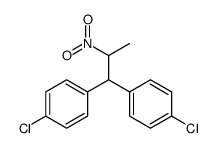 1-chloro-4-[1-(4-chlorophenyl)-2-nitropropyl]benzene结构式