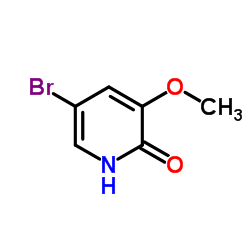 5-溴-3-甲氧基吡啶-2(1H)-酮结构式