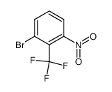 1-Bromo-3-nitro-2-(trifluoromethyl)benzene structure