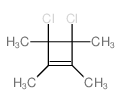 Cyclobutene,3,4-dichloro-1,2,3,4-tetramethyl- Structure