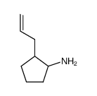 Cyclopentanamine, 2-(2-propenyl)- (9CI) Structure