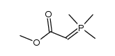 methyl (trimethylphosphoranylidene)acetate Structure