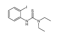 1,1-diethyl-3-(2-iodophenyl)thiourea结构式