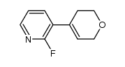 3-(3,6-dihydro-2H-pyran-4-yl)-2-fluoropyridine结构式