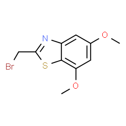 2-(BROMOMETHYL)-5,7-DIMETHOXYBENZOTHIAZOLE structure