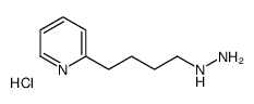 Pyridine, 2-(4-hydrazinylbutyl)-, hydrochloride (1:1) picture