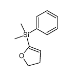 [2-(4,5-dihydrofuryl)]dimethylphenylsilane结构式