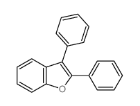 Benzofuran,2,3-diphenyl- Structure