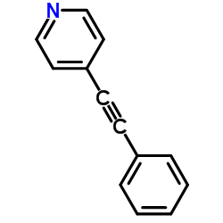 4-(Phenylethynyl)pyridine Structure