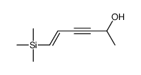 6-trimethylsilylhex-5-en-3-yn-2-ol Structure