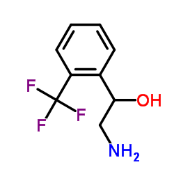 2-Amino-1-[2-(trifluoromethyl)phenyl]ethanol structure