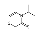 2H-1,4-Thiazine-3(4H)-thione,4-(1-methylethyl)-(9CI) Structure