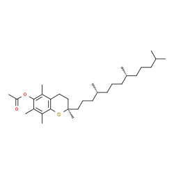 1-thio-alpha-tocopherol structure