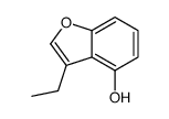 4-Benzofuranol,3-ethyl- Structure