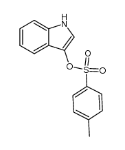 3-tosylindole结构式