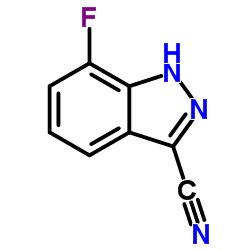 7-Fluoro-1H-indazole-3-carbonitrile picture