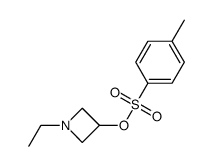 Toluene-4-Sulfonic Acid 1-Ethyl-Azetidin-3-Yl Ester结构式