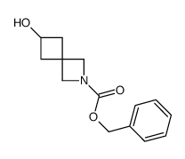 2-Cbz-6-羟基-2-氮杂螺[3.3]庚烷结构式