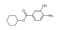 cyclohexyl 4-amino-3-hydroxyl benzoate Structure