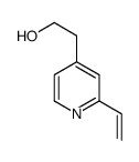2-(2-ethenylpyridin-4-yl)ethanol结构式