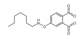 N-heptyl-O-(3,4-dinitrophenyl)hydroxylamine结构式