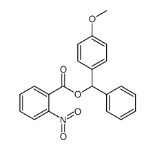 4-methoxybenzhydryl 2-nitrobenzoate结构式