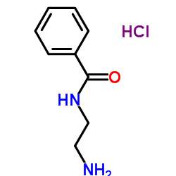 N-Benzoylethylenediamine hydrochloride Structure