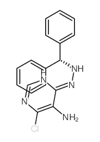 5-Pyrimidinamine,4-chloro-6-[2-(diphenylmethyl)hydrazinyl]- Structure