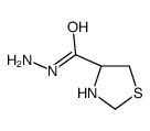 4-Thiazolidinecarboxylicacid,hydrazide,(R)-(9CI) structure