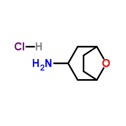8-Oxabicyclo[3.2.1]octan-3-amine hydrochloride Structure