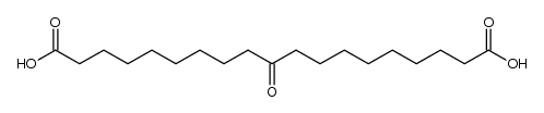 10-Oxononadecanedioic acid Structure