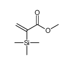 METHYL (1-TRIMETHYLSILYL)ACRYLATE structure