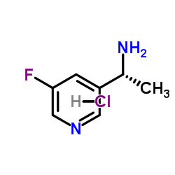(R)-1-(5-Fluoropyridin-3-yl)ethanamine dihydrochloride Structure