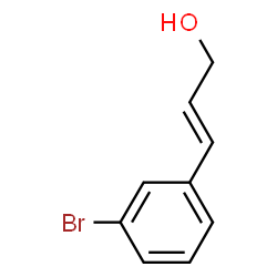 3-(3-Bromophenyl)-2-propen-1-ol structure