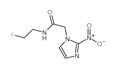 N-(2-Fluoroethyl)-2-(2-nitroimidazol-1-yl)acetamide结构式