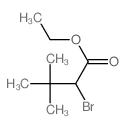 2-溴-3,3-二甲基丁酸乙酯结构式