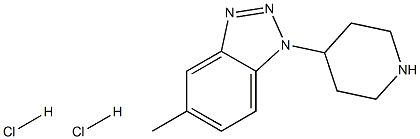 5-甲基-1-(哌啶-4-基)-1H-苯并[D][1,2,3]三唑二盐酸盐图片